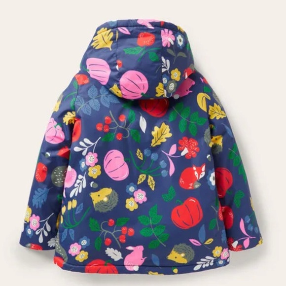 NWOT Mini Boden Sherpa Lined Anorak - Picture 2 of 6